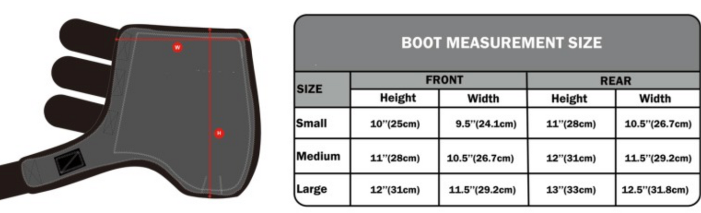 2 Pack Turquoise Flower Sport Boot