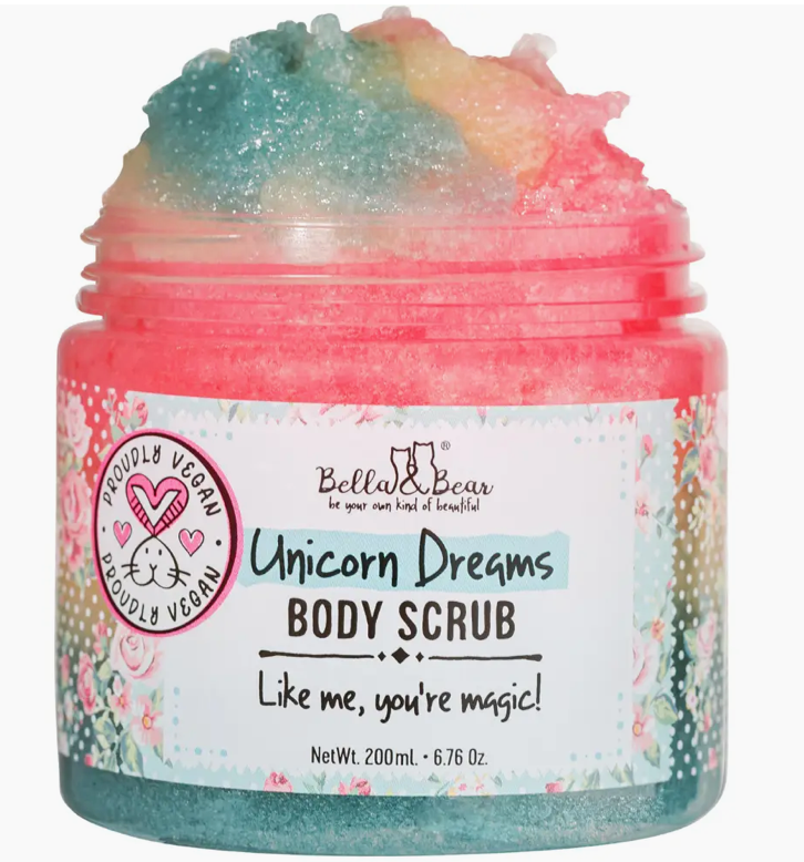 Unicorn Dreams 3 in 1 Body scrub, Wash and Moisturizer
