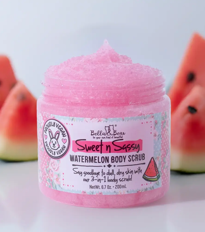 Sweet N Sassy Watermelon Body scrub/Wash/Moisturizer