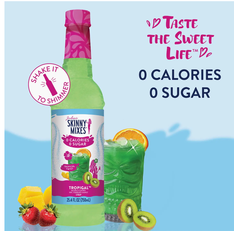 Tropigal Jordan Skinny syrup