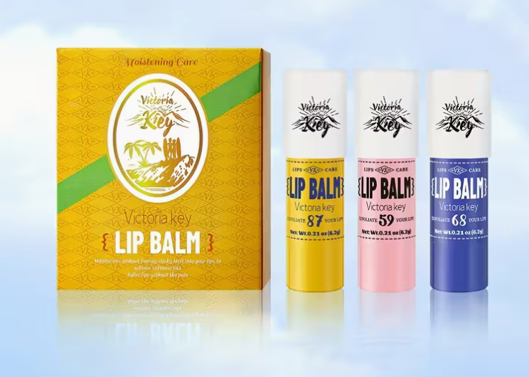 Victoria Key 3 Pack Lip Balm