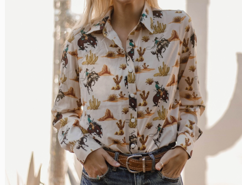 Sterling Kreek Down in The Desert Button Up
