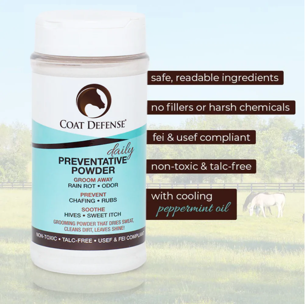 Coat Defense Daily Preventative Powder 16 Oz Refillable