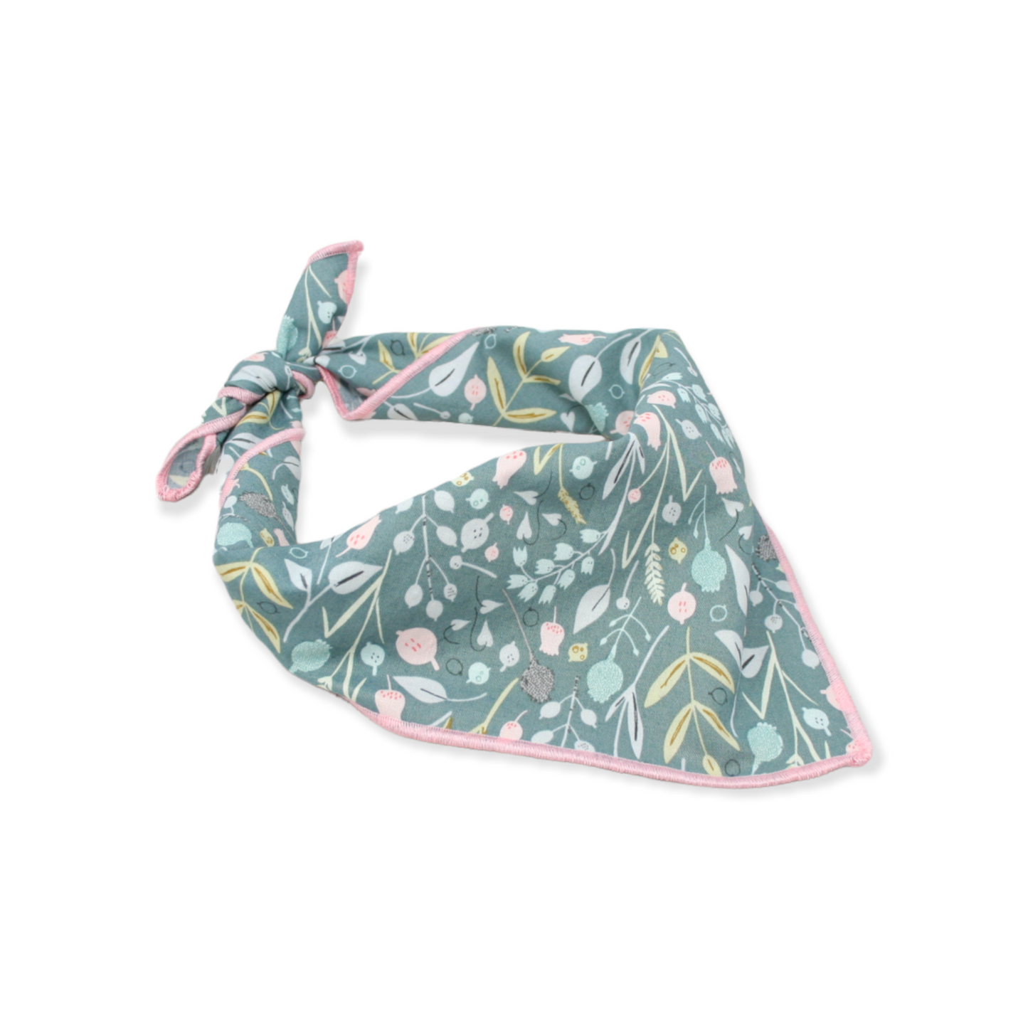 Teal Meadows Dog Bandana