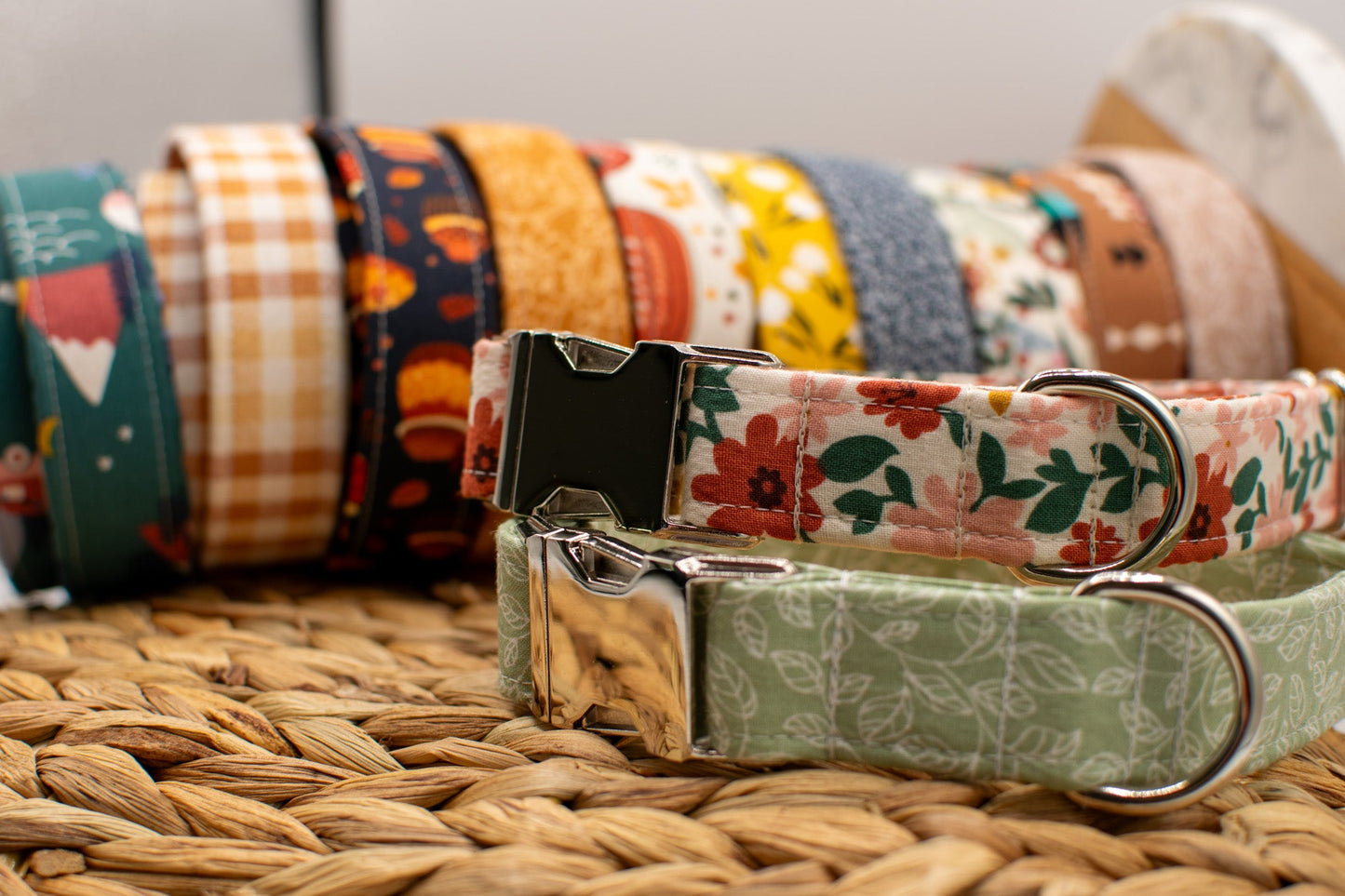 Cottage Floral Dog Leash