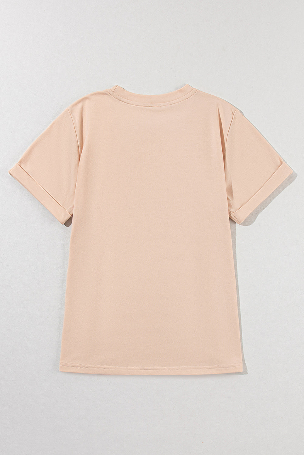 Plain Crew Neck Tee
