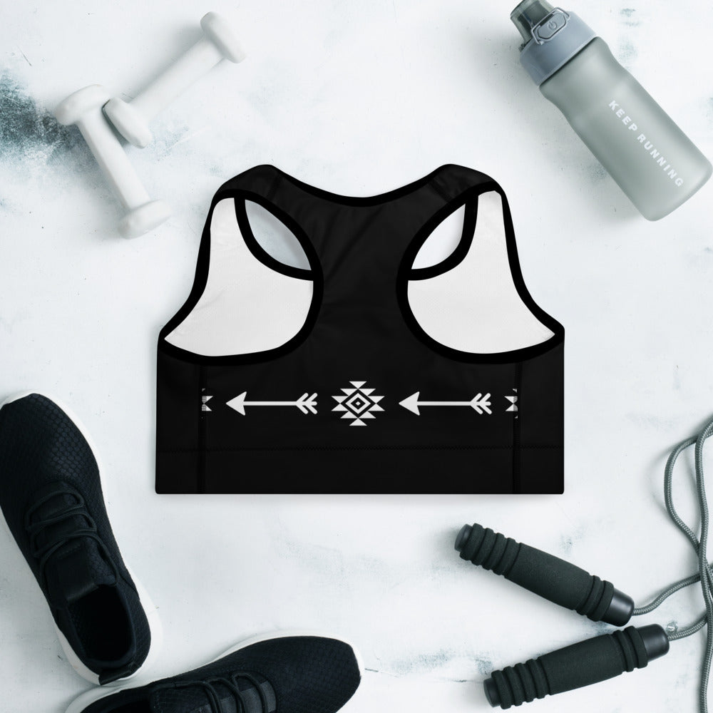 Aztec Thunderbird Padded Sports Bra