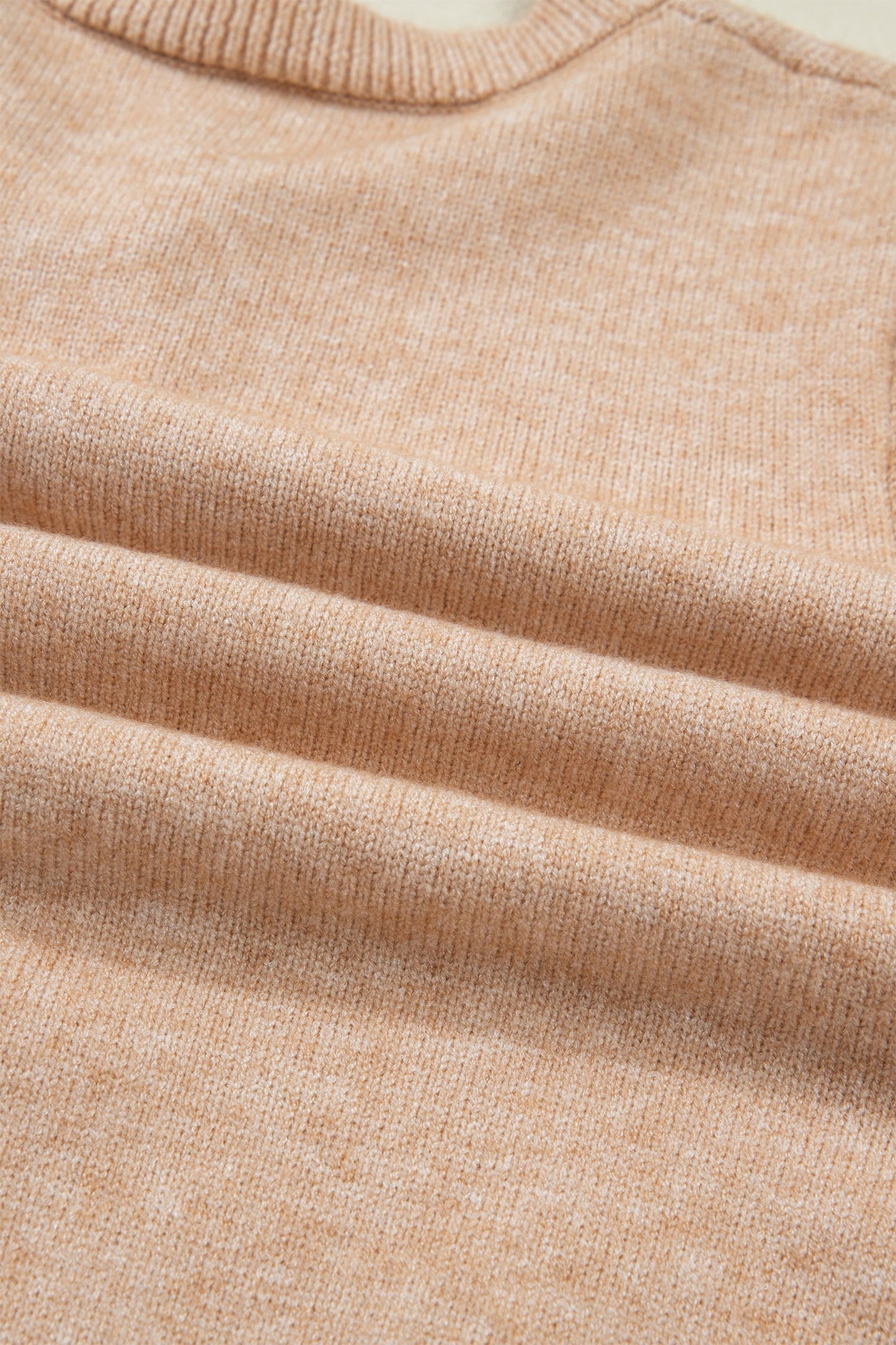 Solid Ruffle Trim Button Front Cardigan