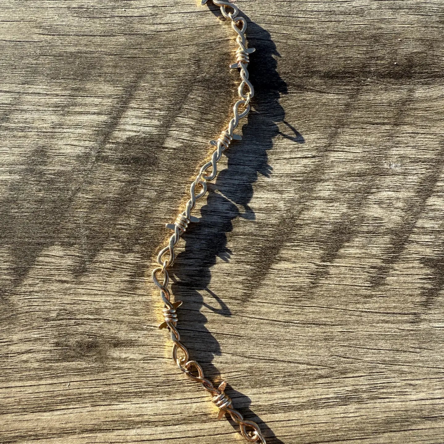 Barbed Wire Hat Chain