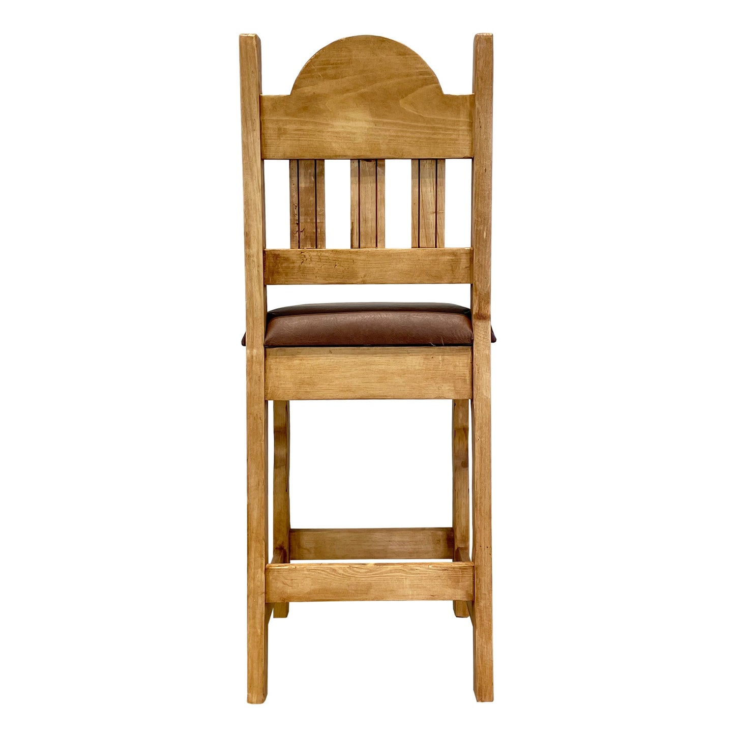 Texas Rustic Bar Stool 24" with Cushion