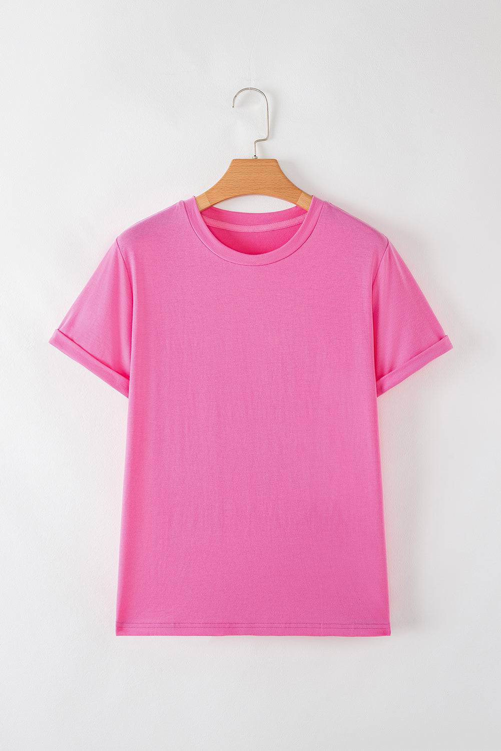 Plain Crew Neck Tee