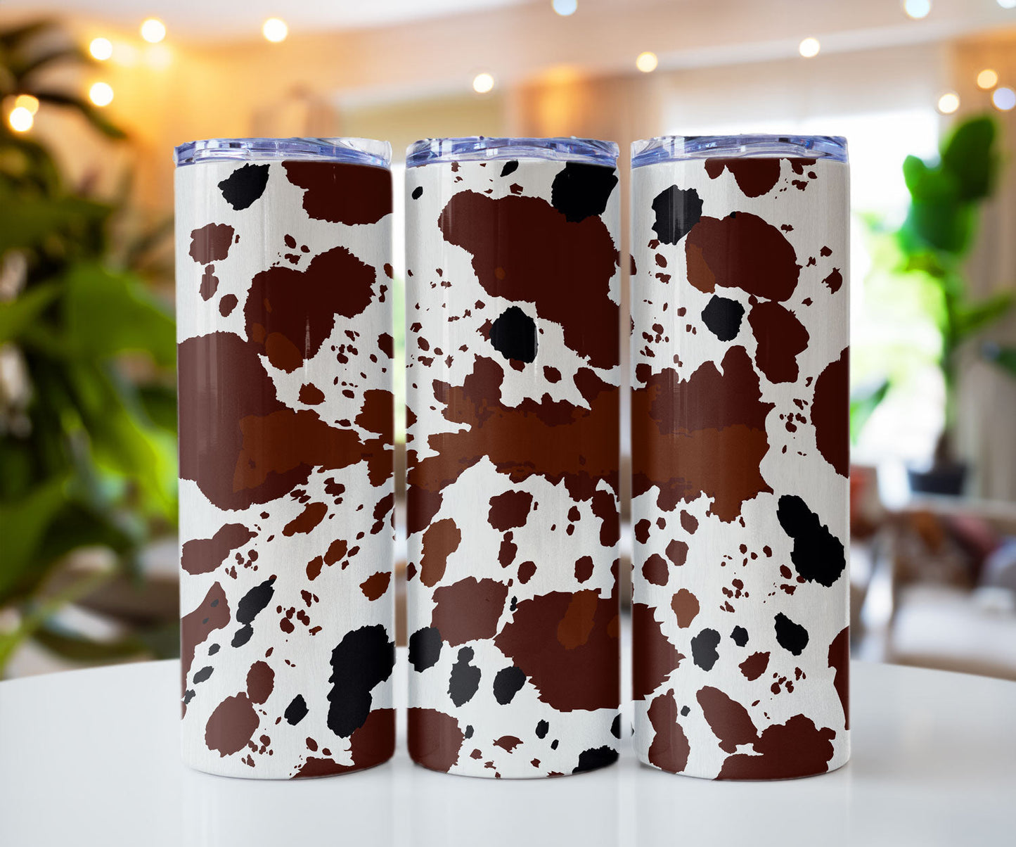 Western Aztec Stainless Steel Tumblers 20 oz Skinny