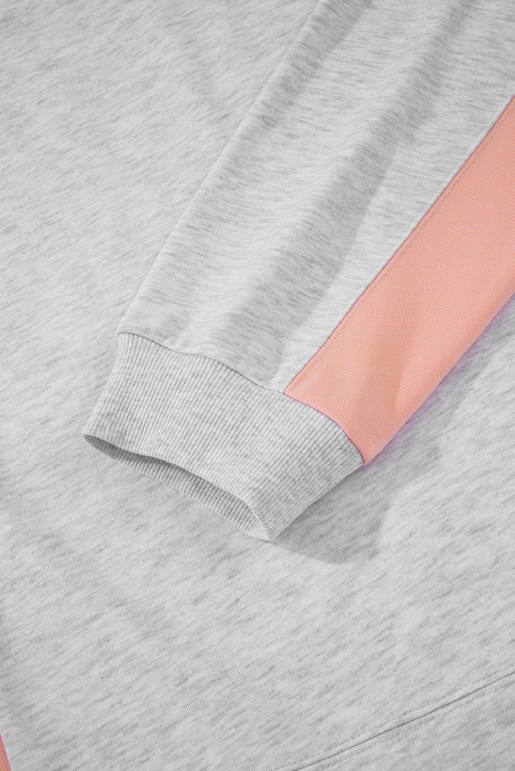 Plus Size Colorblock Pullover and Shorts Set