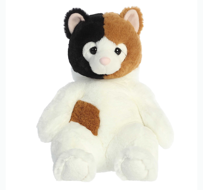 Da Calico Cat Plush - Cozy Tri-color Feline Stuffed Animal