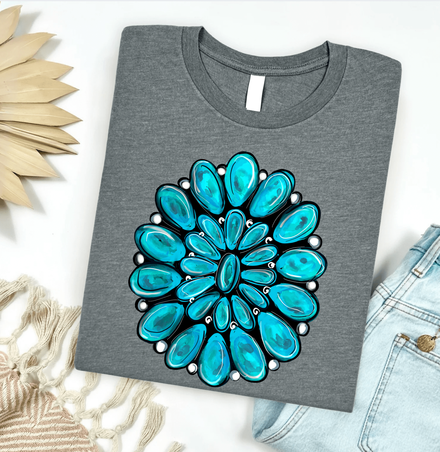 Turquoise Stone Graphic Tee