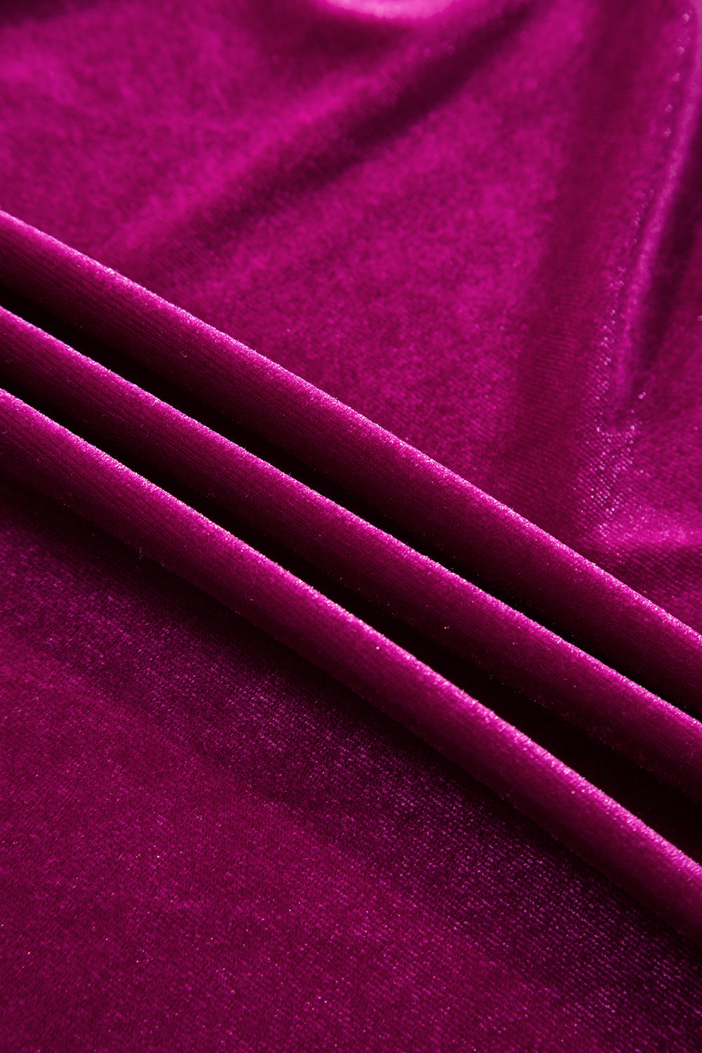 Velvet Shirred Waist Tiered Maxi Dress