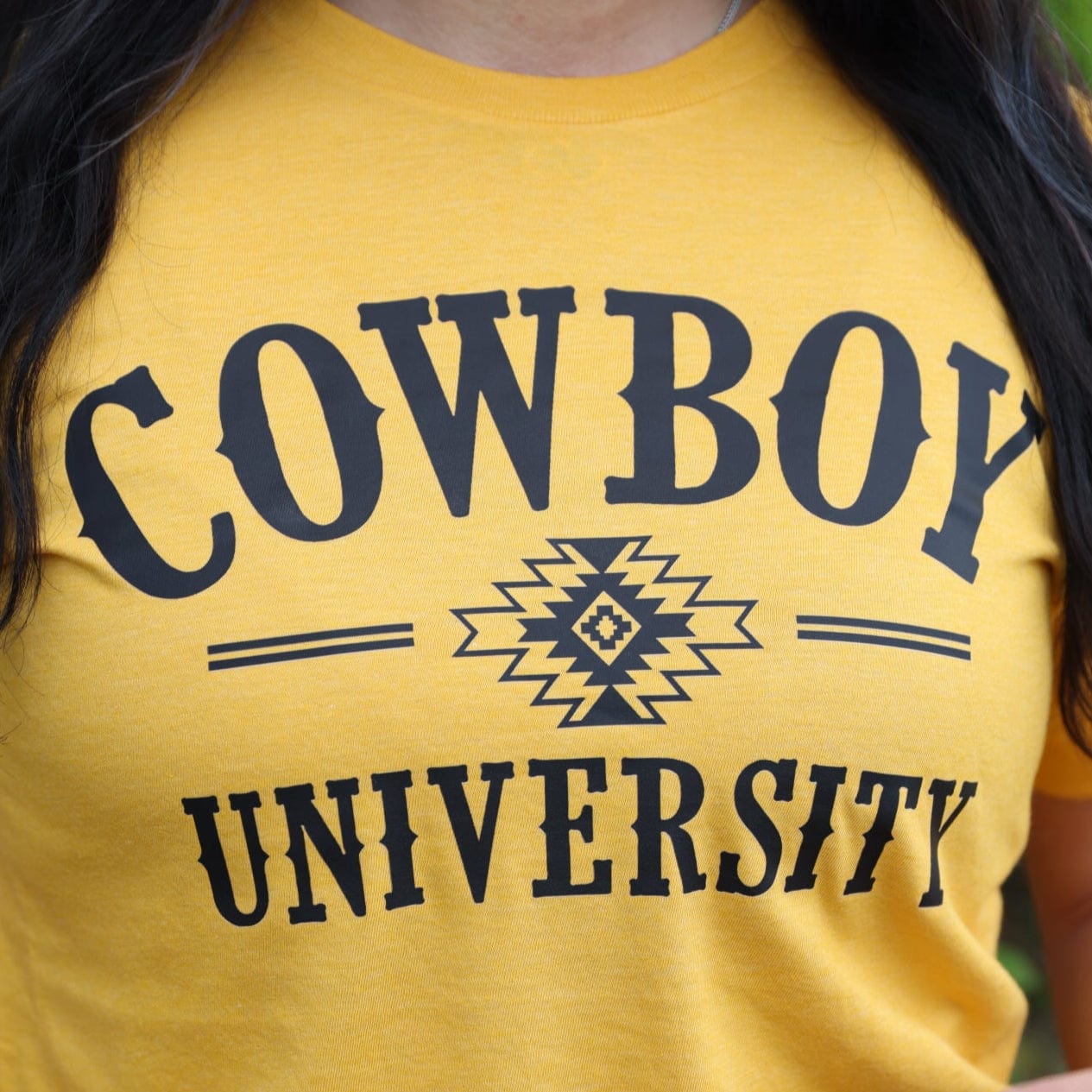 Cowboy University Western Soft Graphic Tee