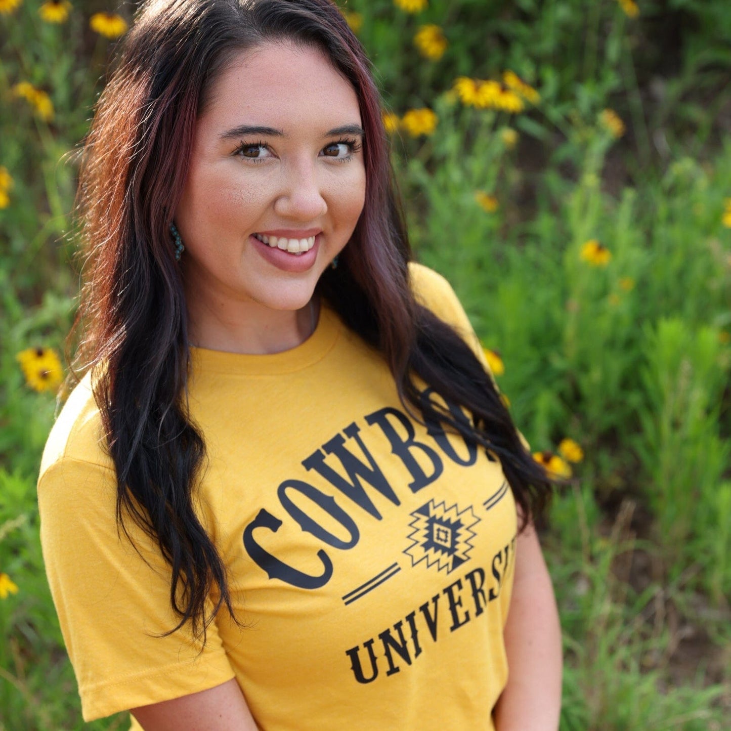 Cowboy University Western Soft Graphic Tee