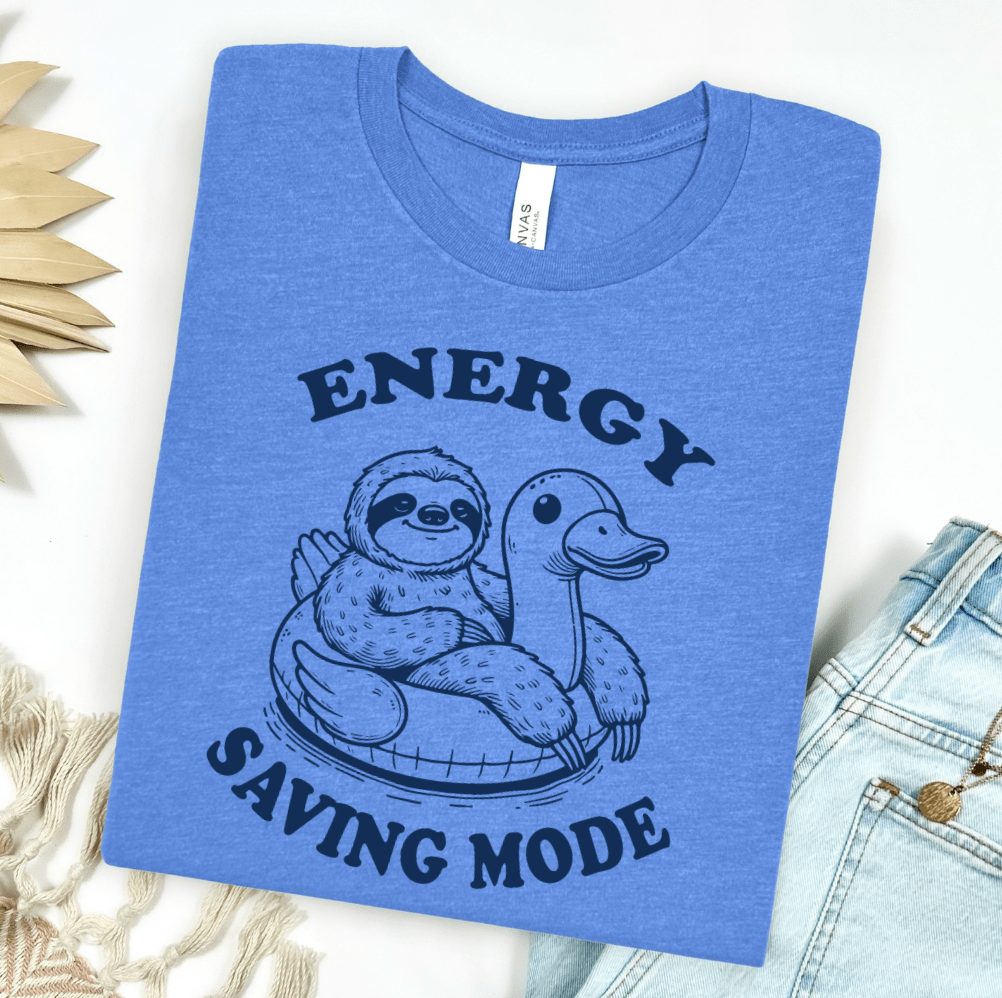 Energy Saving Mode Graphic Tee