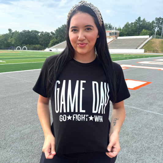 Game Day Go Fight WIn Graphic Tee ( This is a drop ship and is not available for pick up)