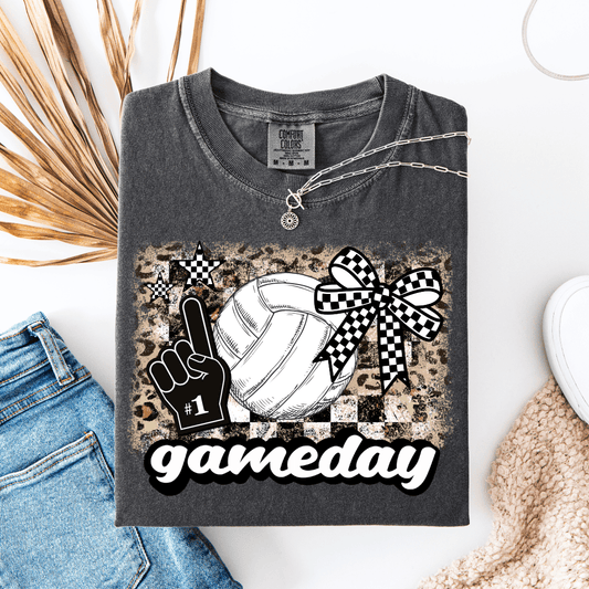 Game Day Volleyball Graphic Tee ( This is a drop ship and is not available for pick up)