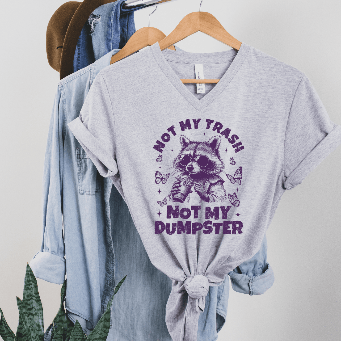 Not My Trash, Not My Dumpster Graphic Tee