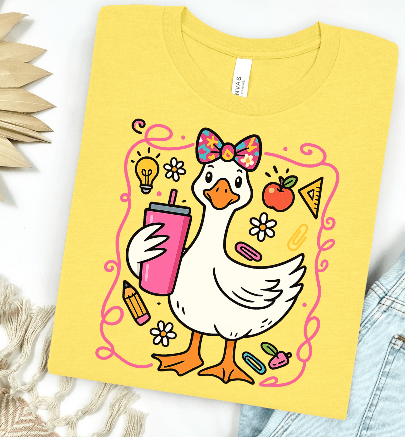 Teacher Goose Graphic Tee