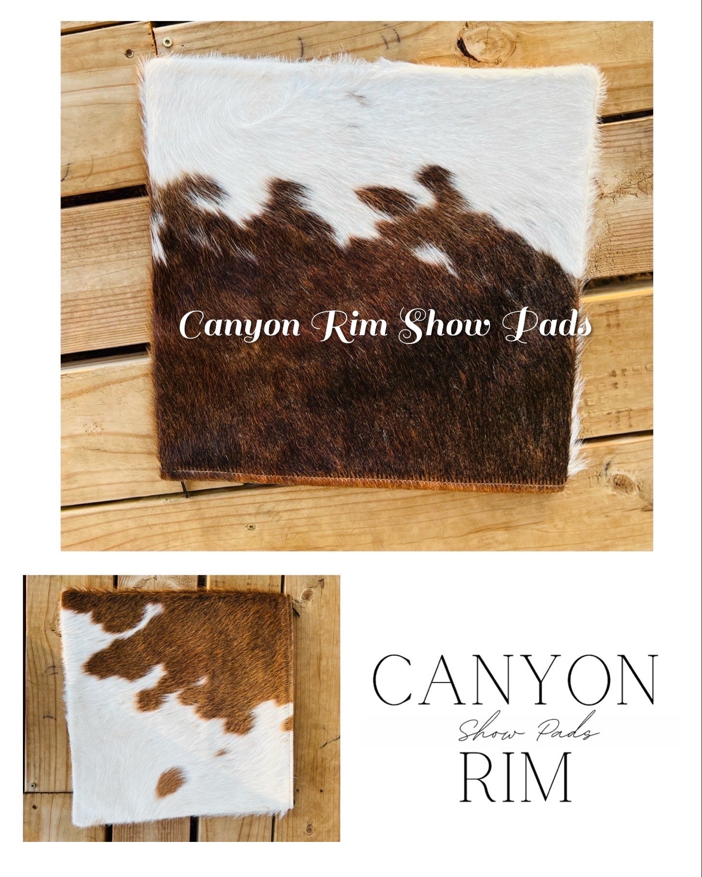 Cowhide pillows