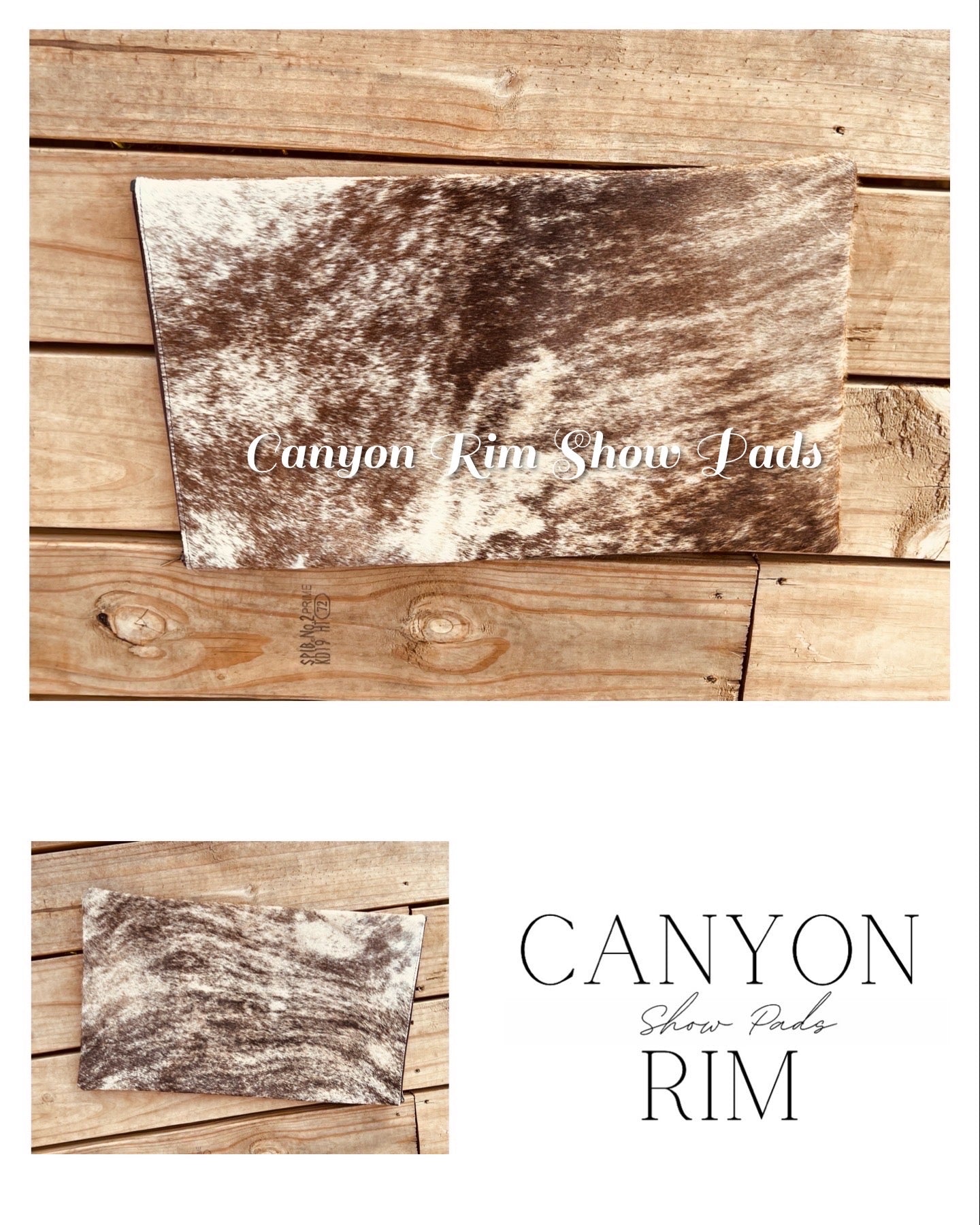 Cowhide pillows