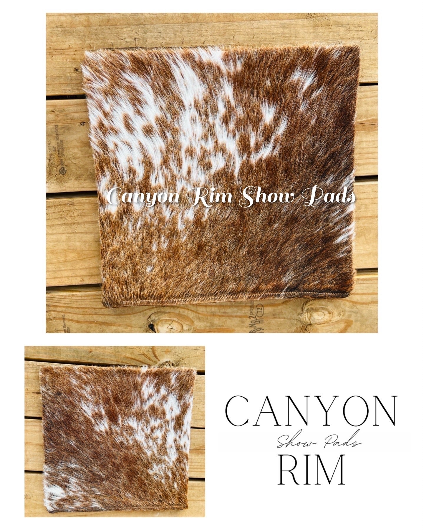Cowhide pillows