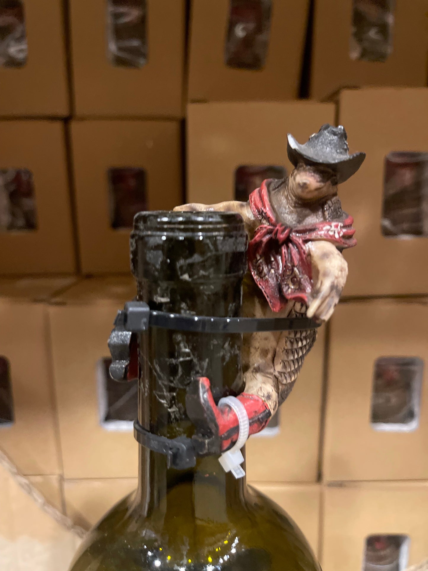 Armadillo Bottle Topper