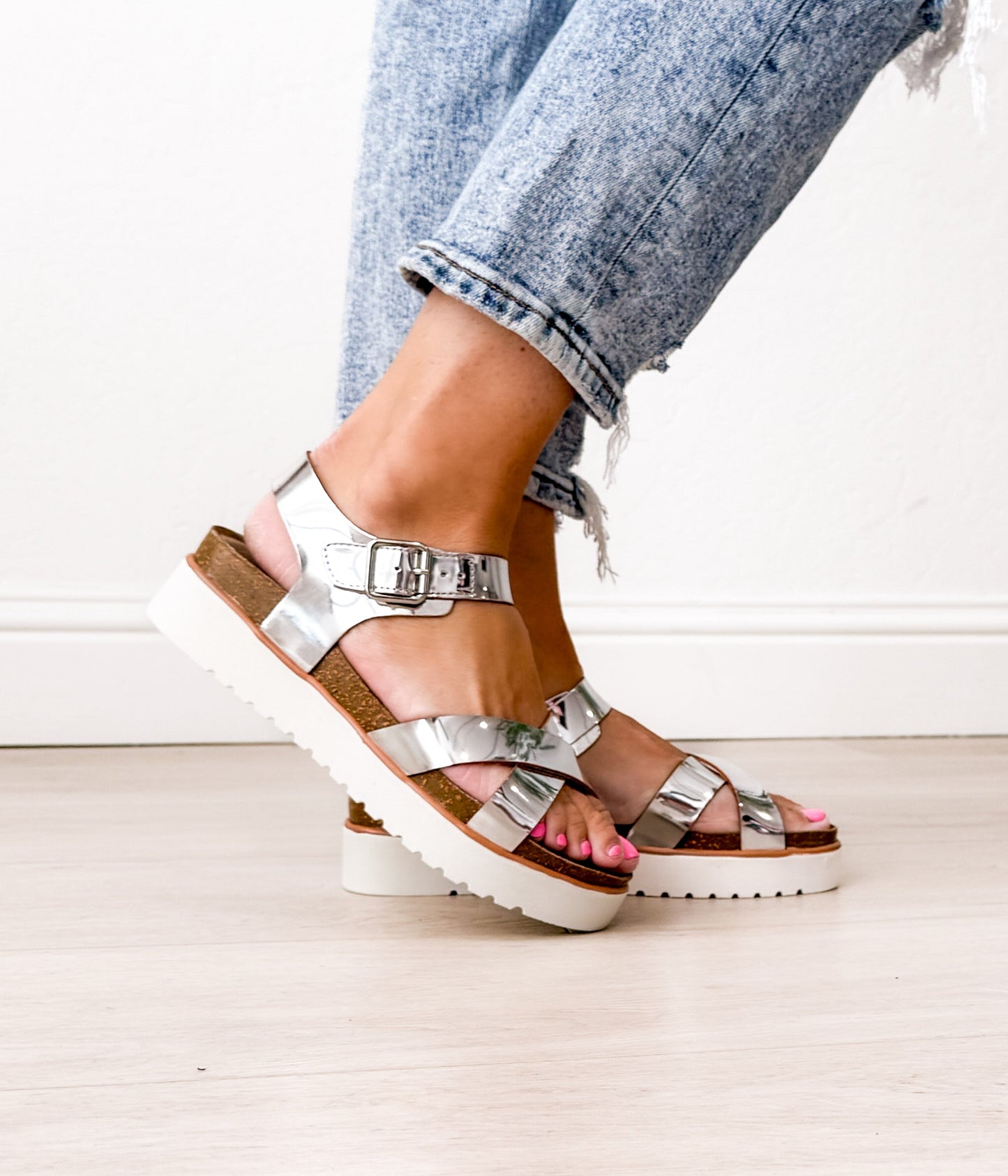 Oetter Sandal in Silver