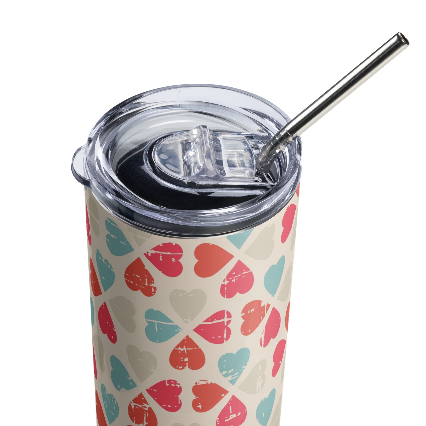 HEB Hearts Stainless steel tumbler
