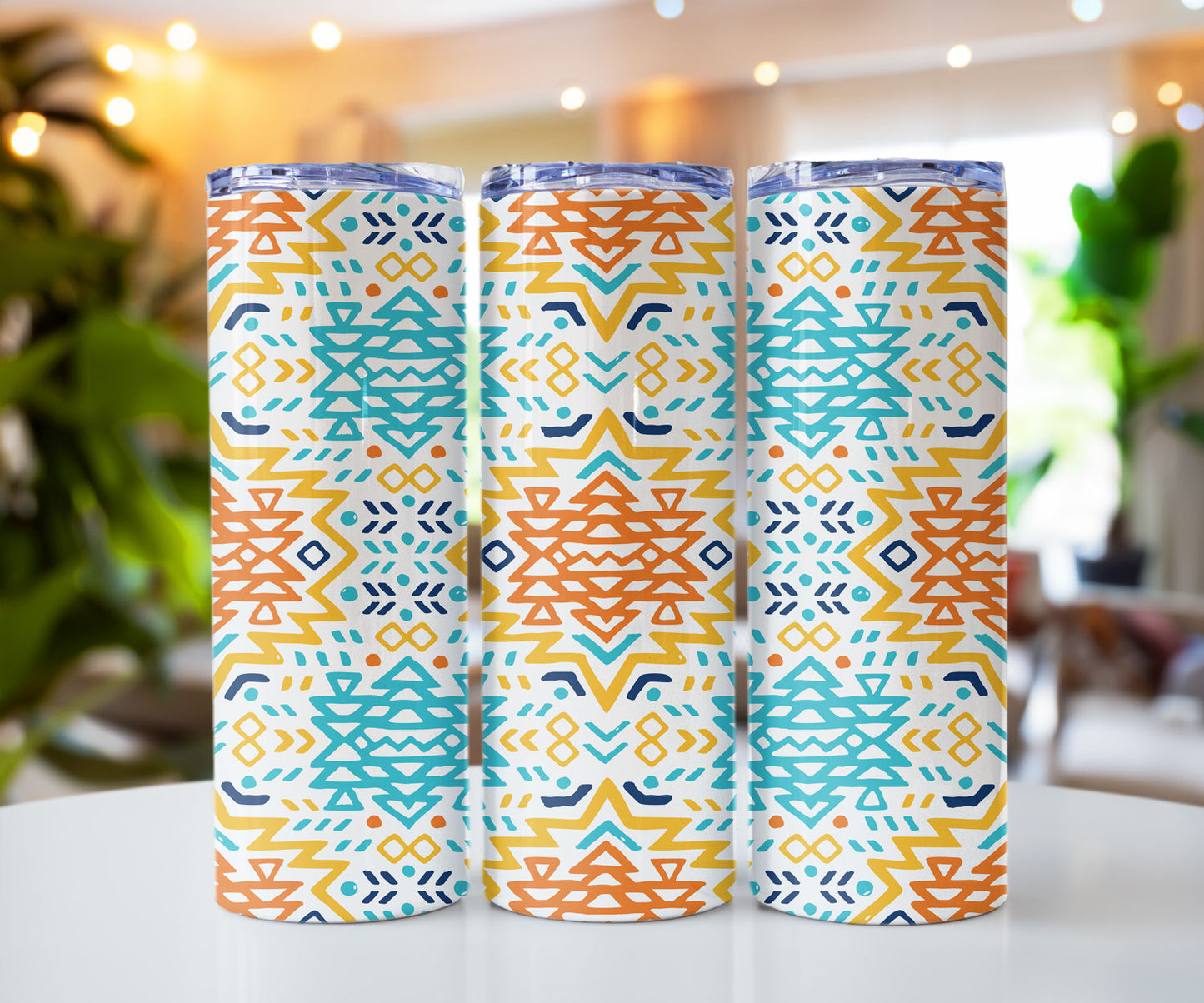 Southwest Style Stainless Steel Tumblers 20 oz