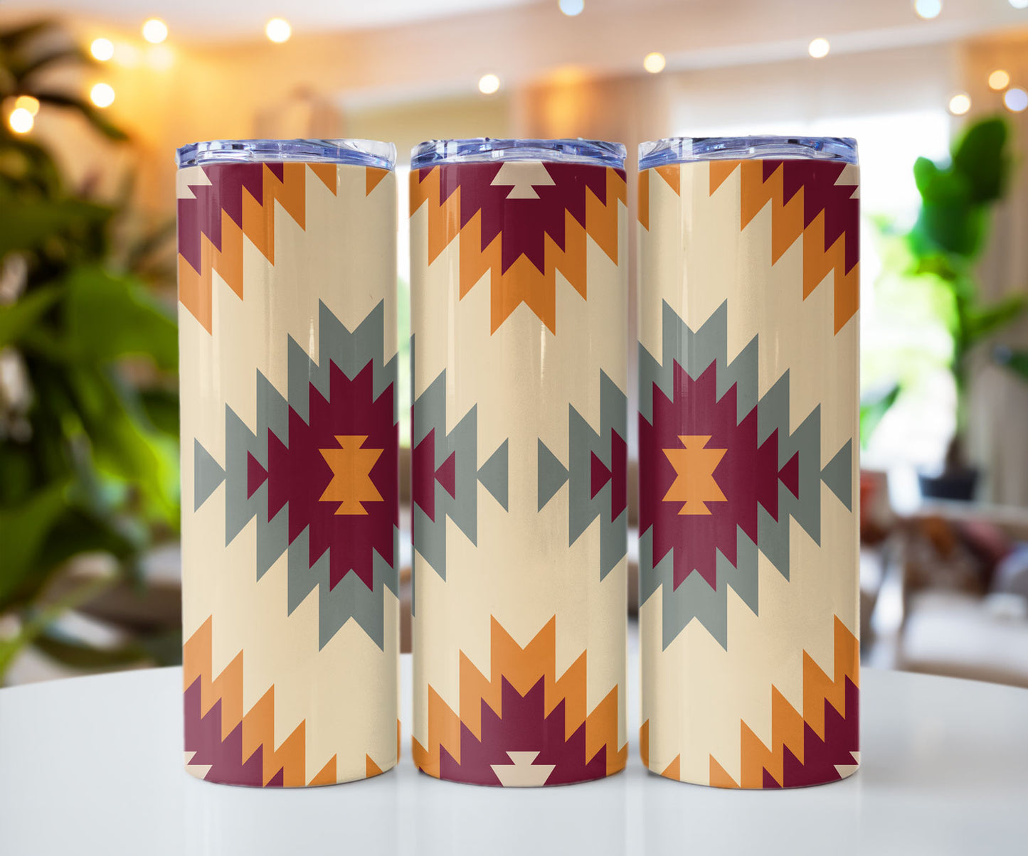 Southwest Style Stainless Steel Tumblers 20 oz