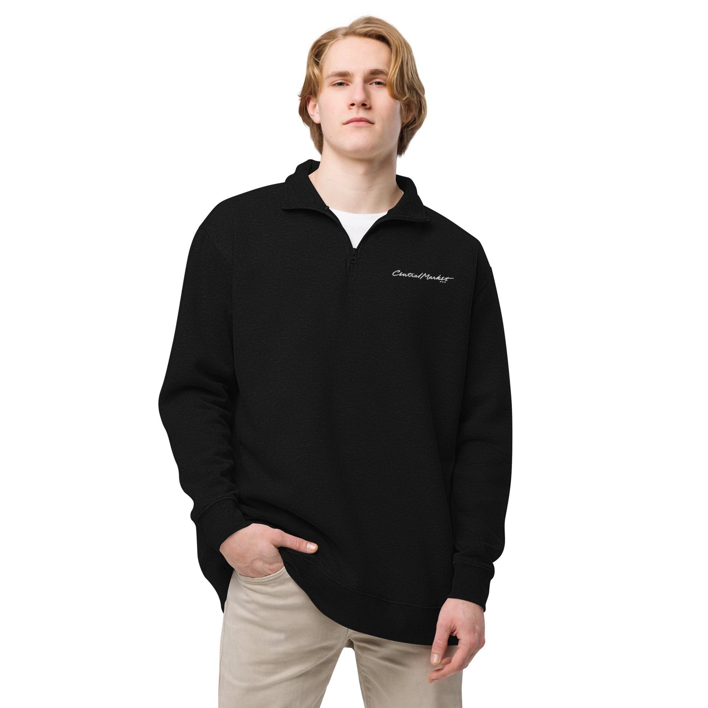 Central Market Unisex fleece pullover