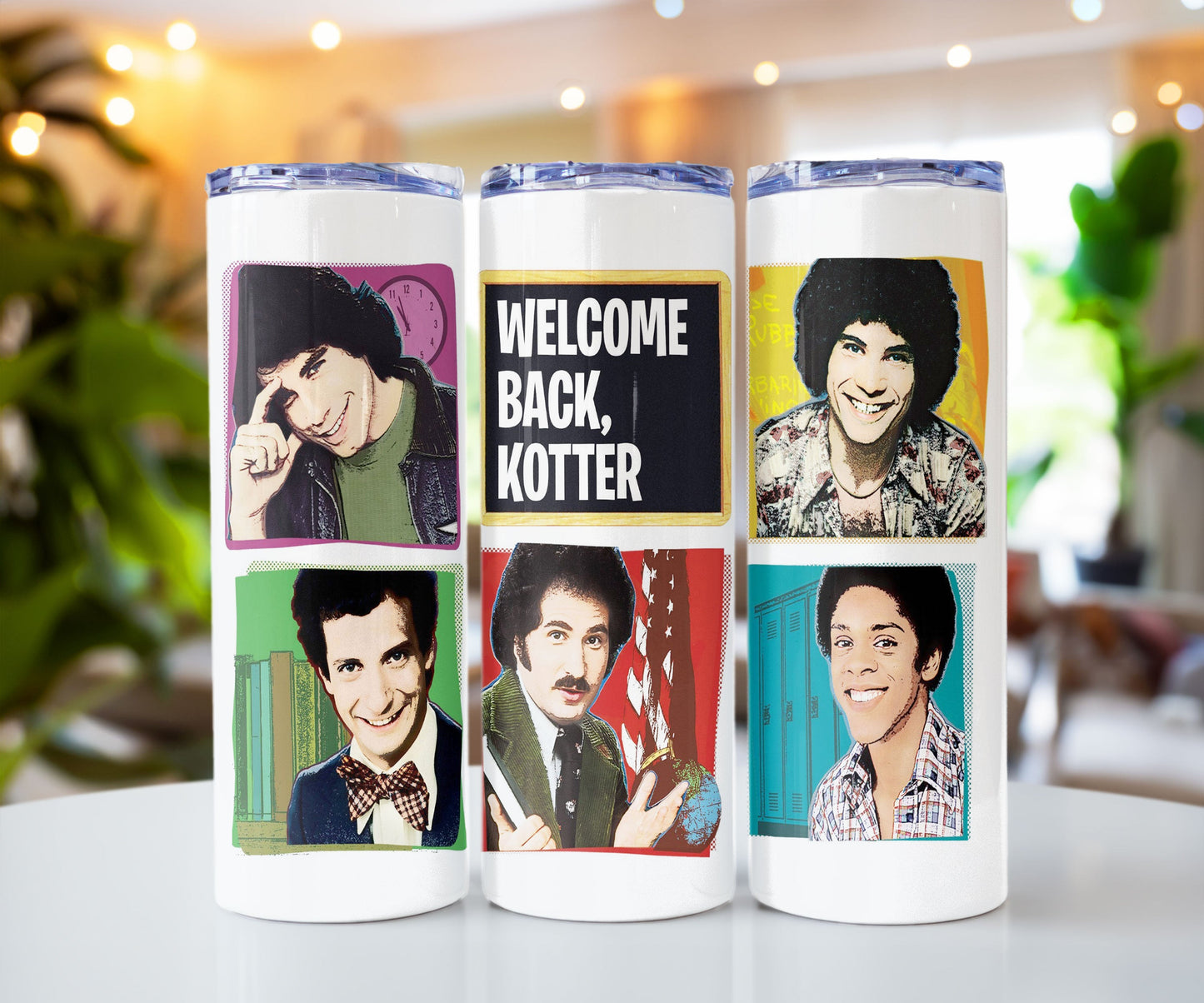 Welcome Back Kotter TV 1970 Vintage 20 oz Custom Tumbler
