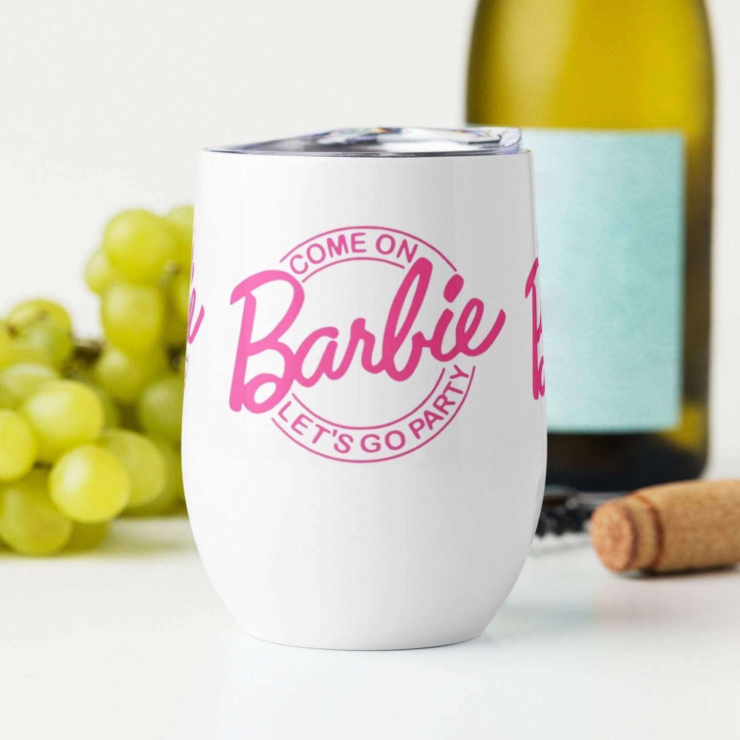Barbie Wine tumbler
