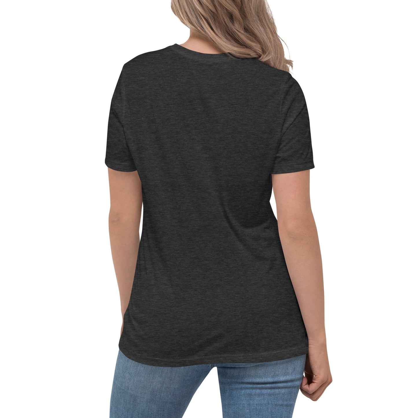 Man I feel like a Bride Bachelorette Bride Gift Women's Relaxed T-Shirt - Dark Colors White Text