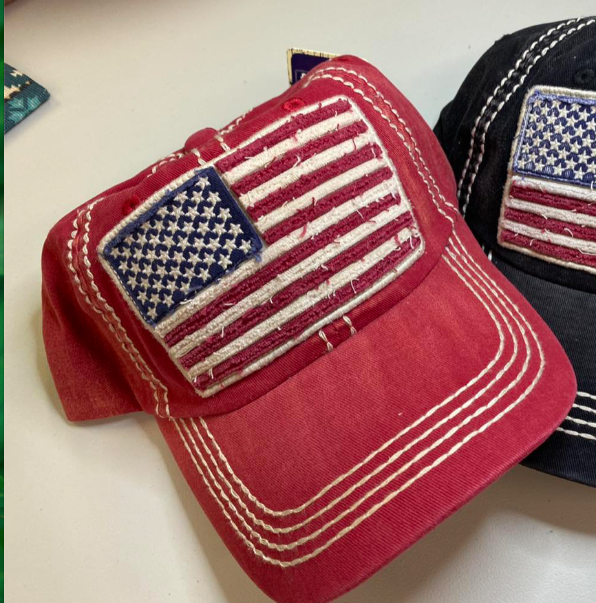 Pony Tail and Other Ball Caps!! Western, American Flag and so much more