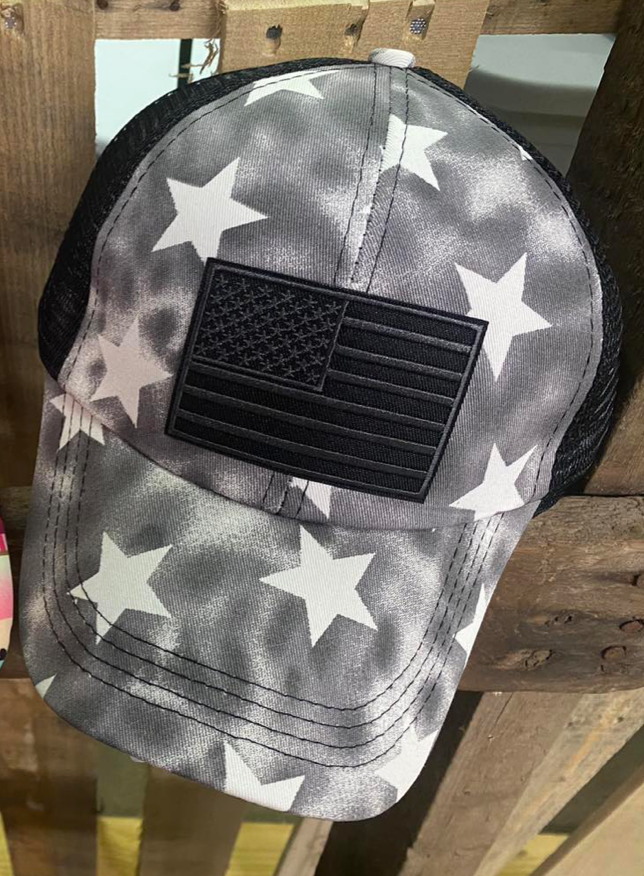 Pony Tail and Other Ball Caps!! Western, American Flag and so much more
