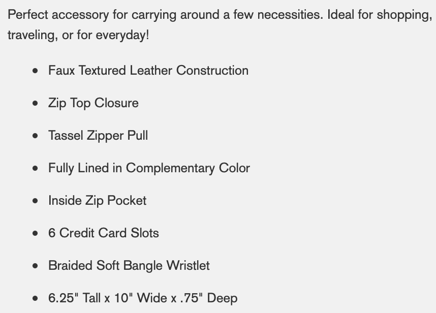 Faux Leather Bangle Clutch