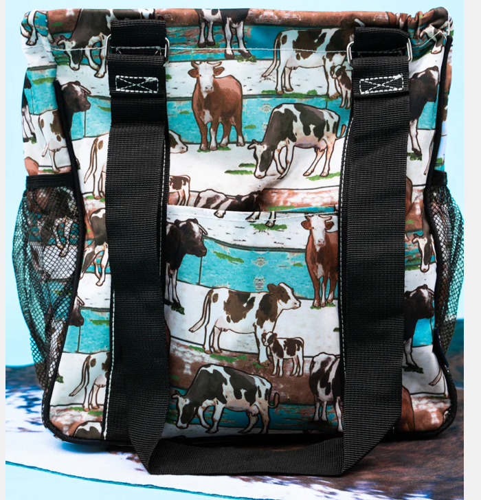 Have you Herd Mini Collapsible Haul It All Basket with Mesh Pockets
