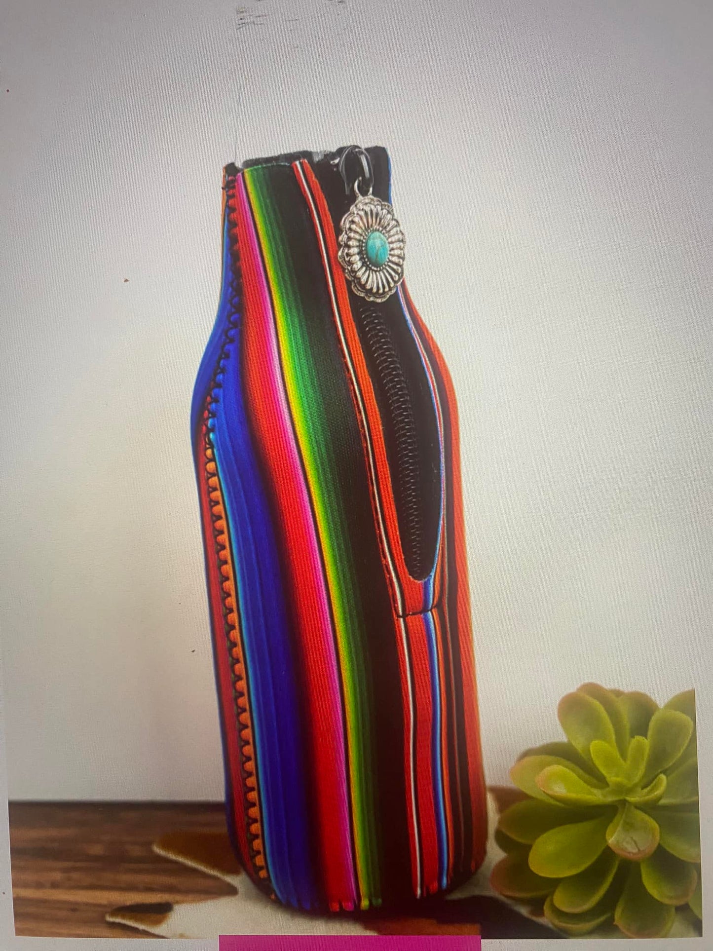 Zip Up Bottle Drink Sleeve