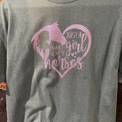 Just a Girl who Loves Horses T-shirt