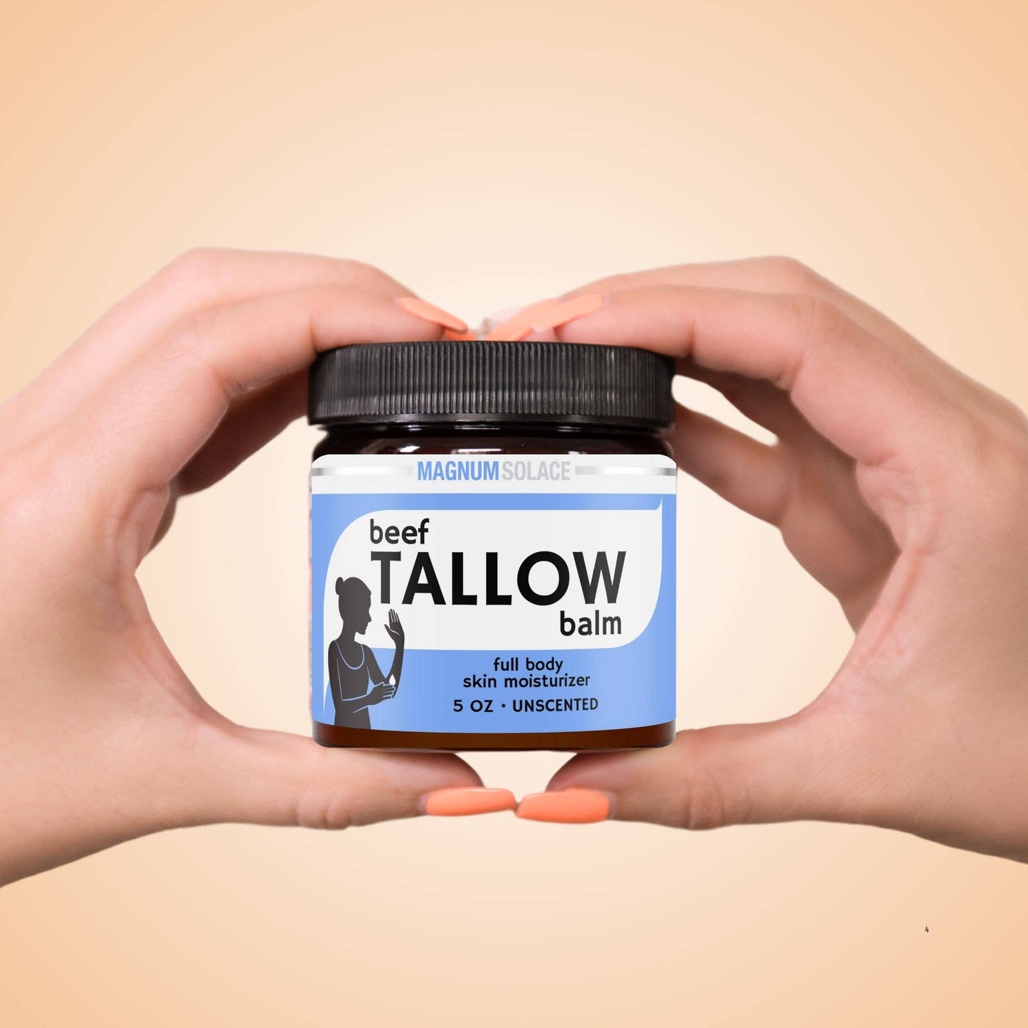 Beef Tallow Balm- Deep Moisture, All Natural Vanilla Bean and Unscented