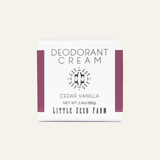Cedar Vanilla Deodorant Cream BEST Deodarant out there !
