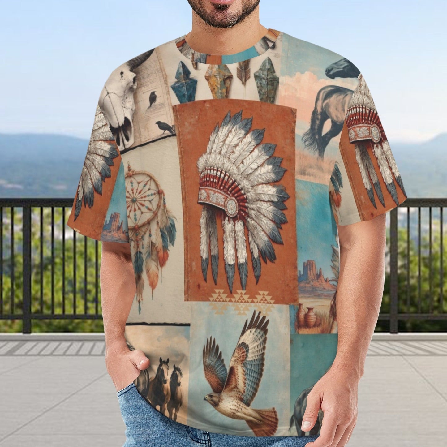 Baha Ranch Bohemian Dreams Oversized T Shirt