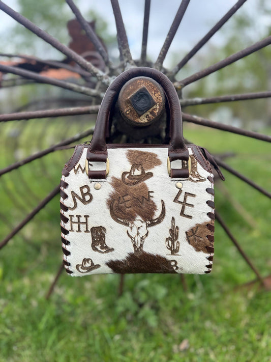 Open Range Western Speedy Genuine Leather Purse + Coin Purse