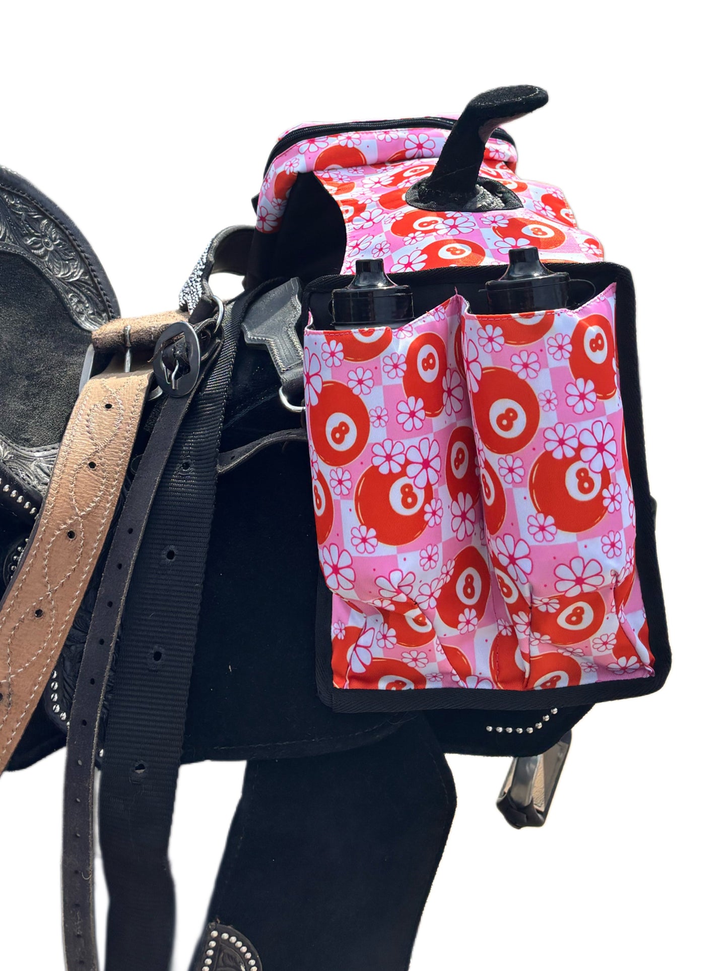 Daisy 8 Saddle Horn Bag And Bottle Holder